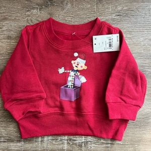 Rudolph The Red-Nosed Island of Misfit Toys Jack in Box Reindeer Sweatshirt NWT